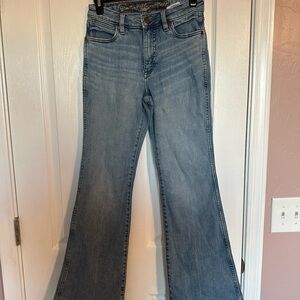 Wrangler Light Blue Flare Jeans